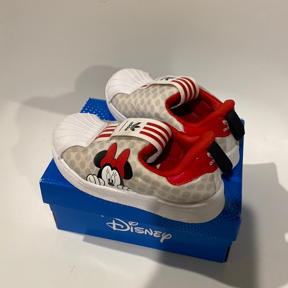 Disney Adidas Slip on shoes.